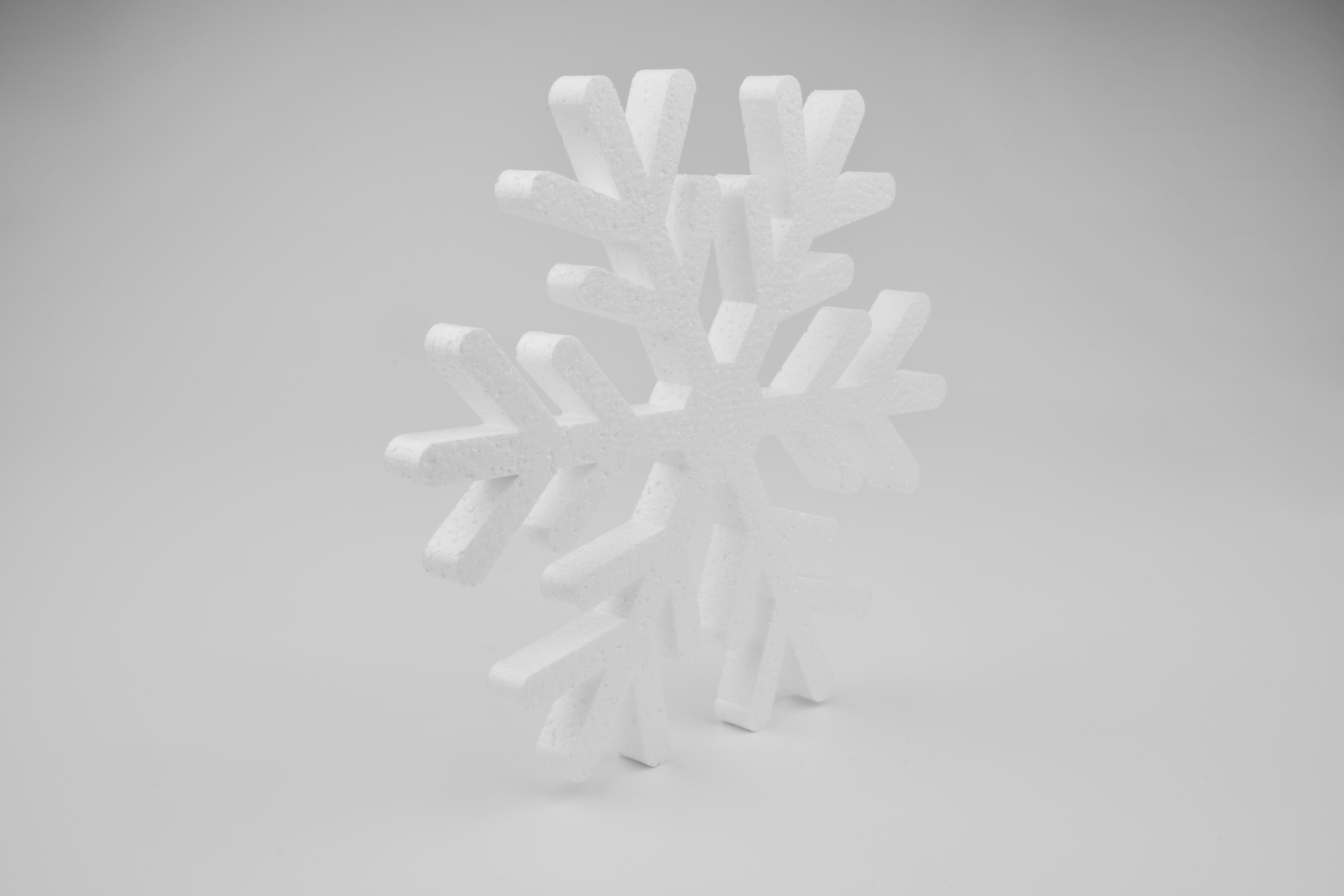 EPS dekorace - sněhová vločka