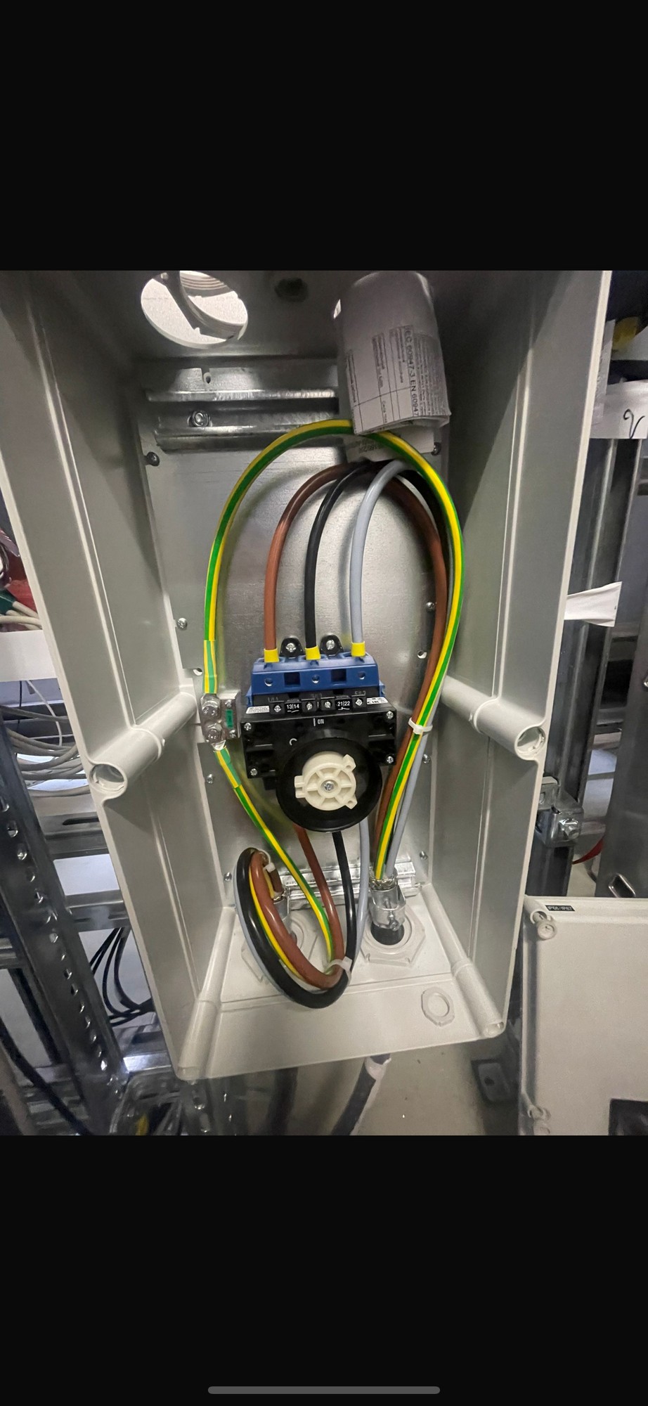 Elektroinstalace – zapojení rozvaděčové skříně
