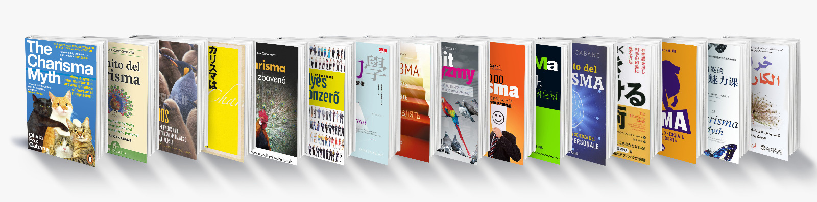 Selected international editions of The Charisma Myth