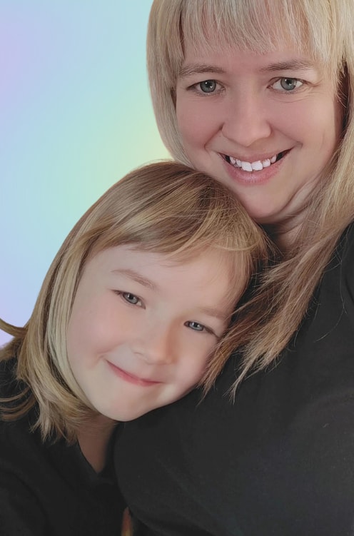 Pavla Nováková s dcerou Emilkou