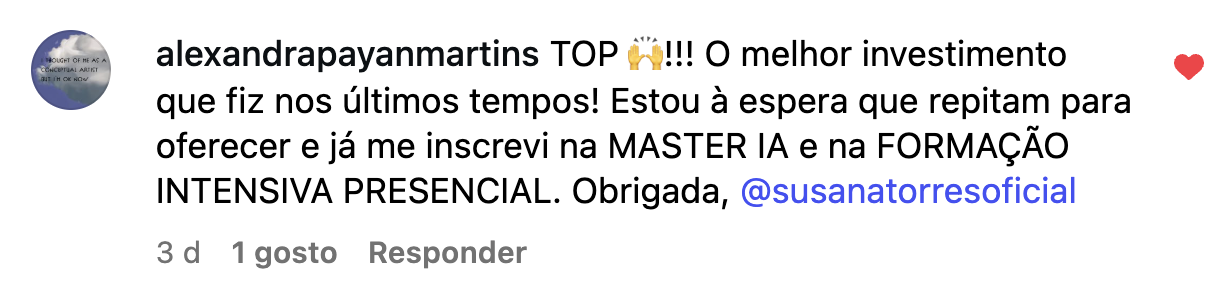 Testemunho 17 do IA Summit