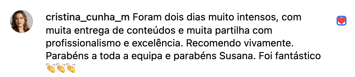 Testemunho 18 do IA Summit