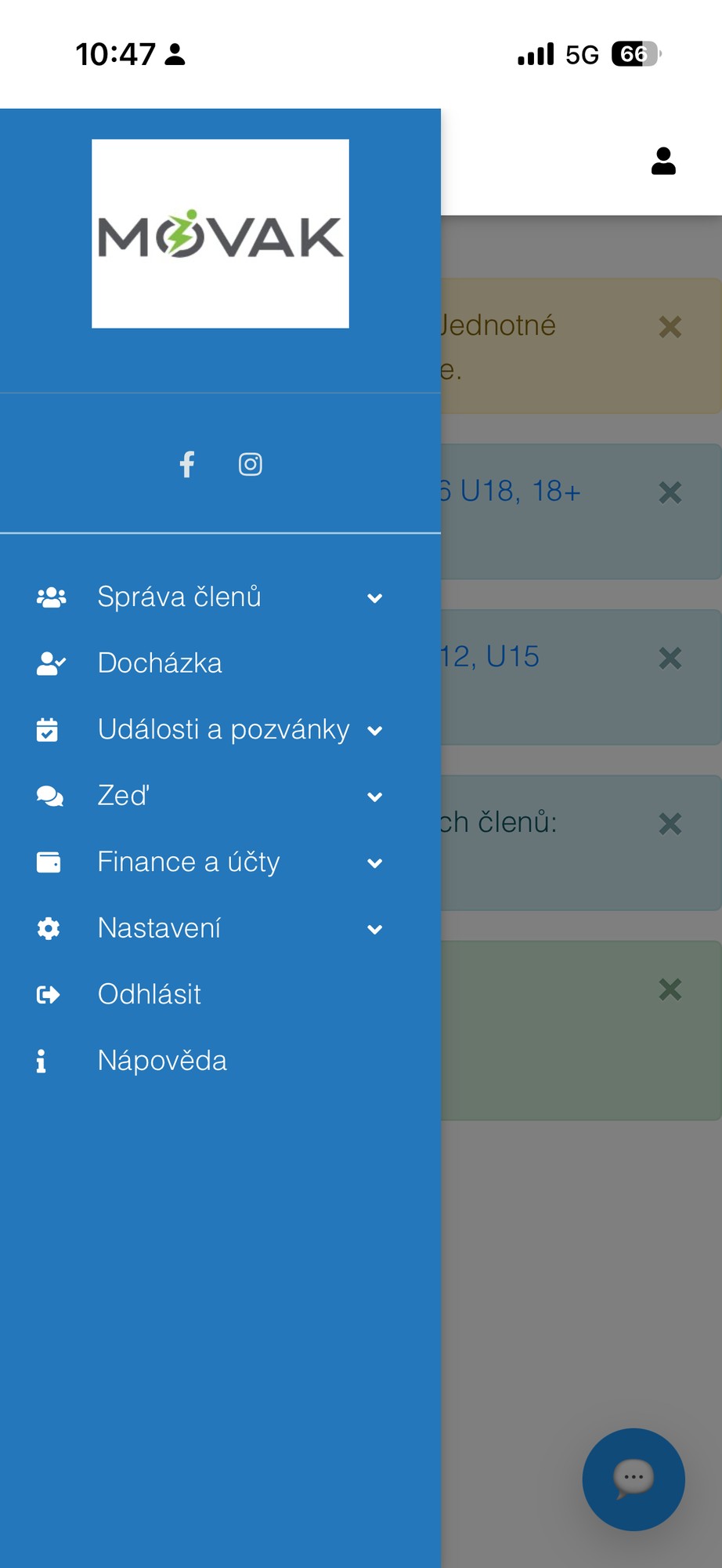 Navigace systému