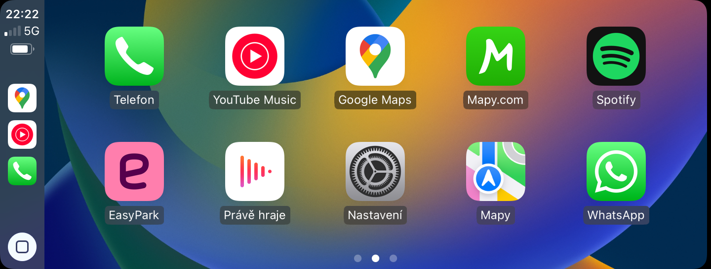 Apple CarPlay v Rolls-Royce vozidle