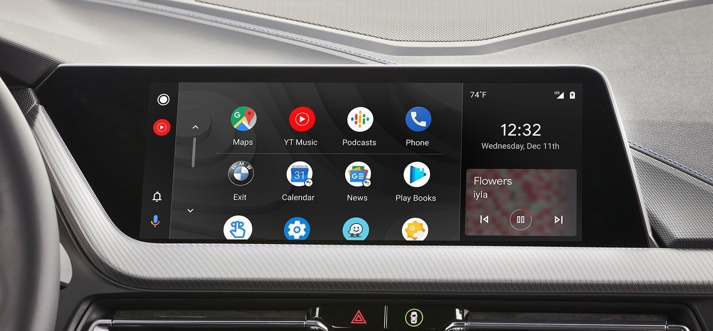 Android Auto v Honda vozidle