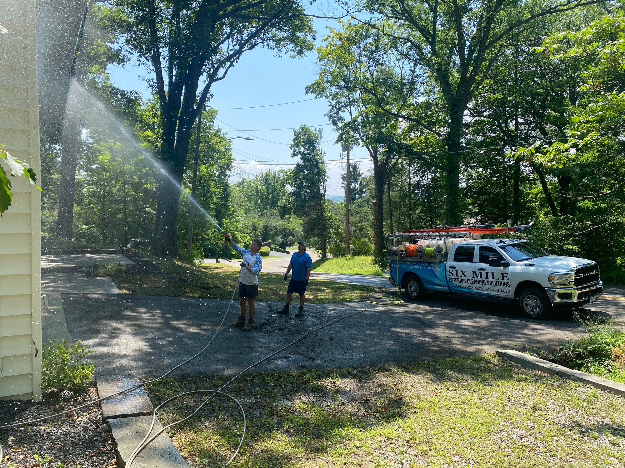 Six Mile Exterior Cleaning Solutions team member