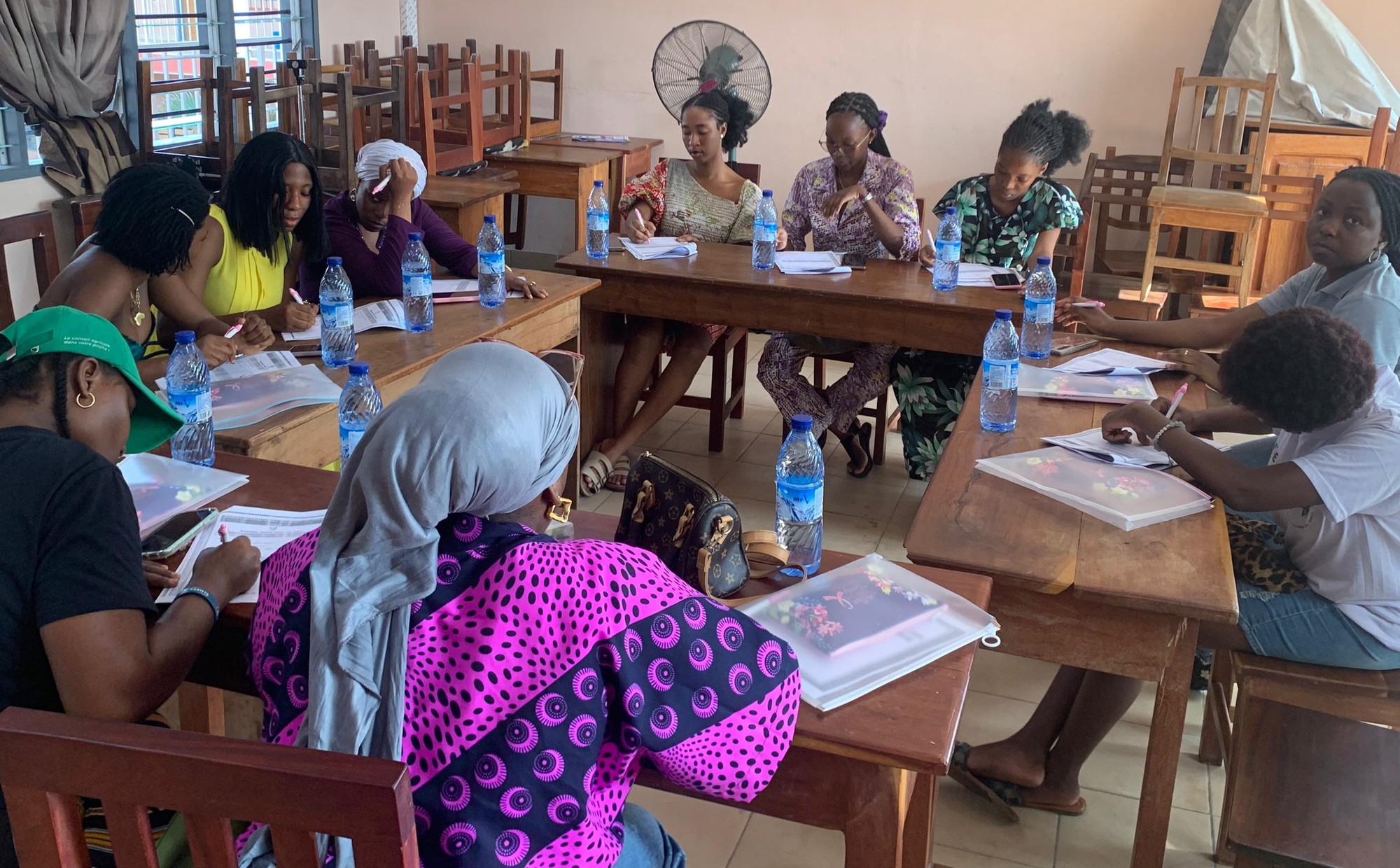 International Women's Day educational event at University of Abomey-Calavi