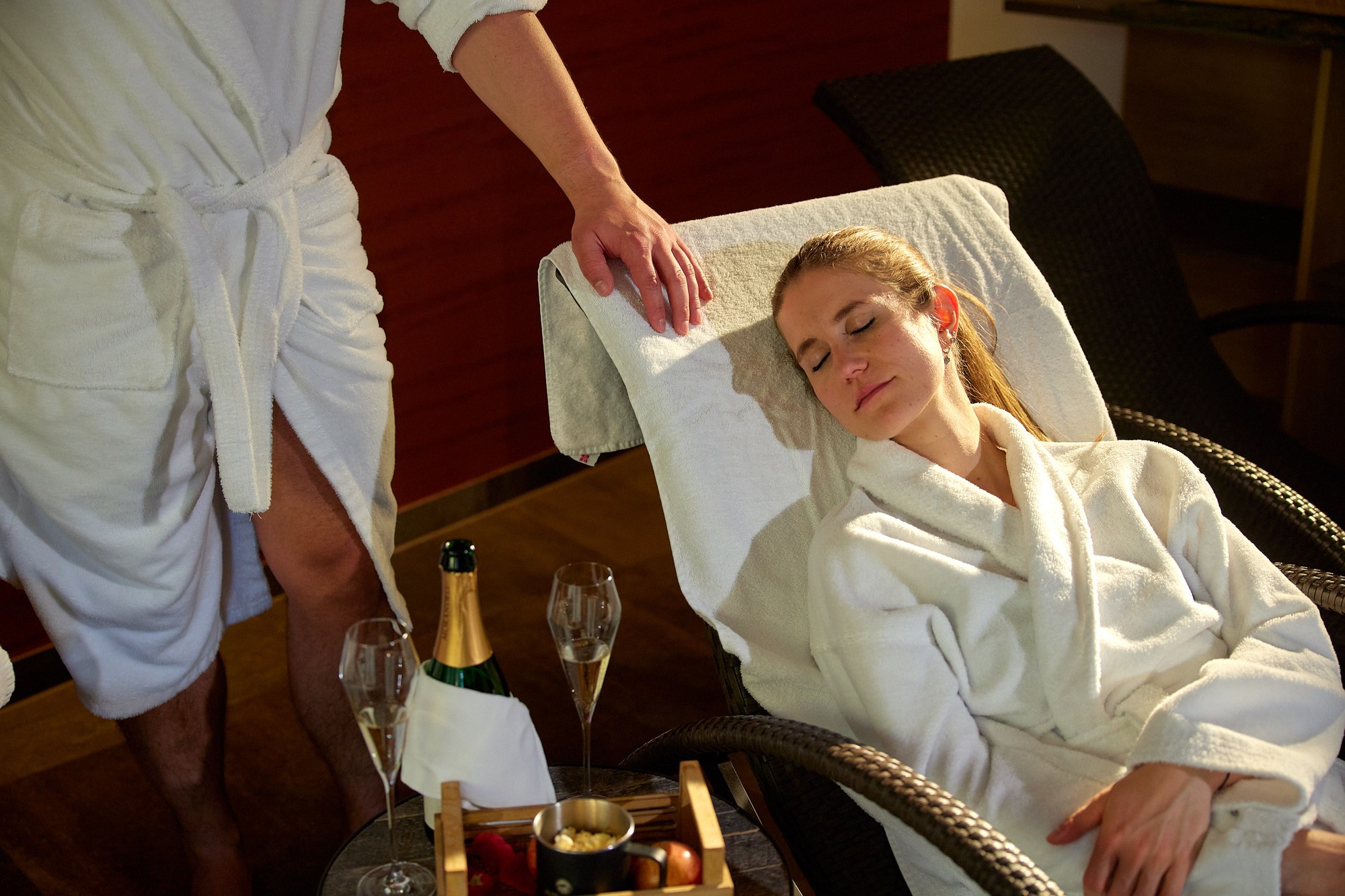 Privater Sauna-Abend für zwei im Hotel Alpenfeuer