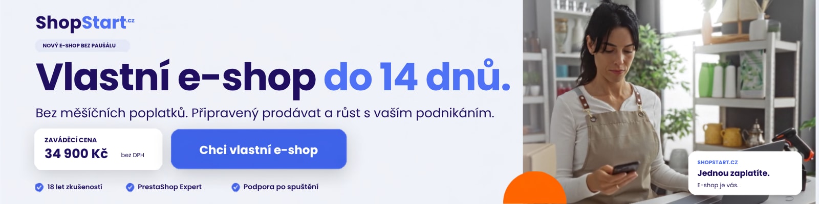 Reklamní vizuál ShopStart