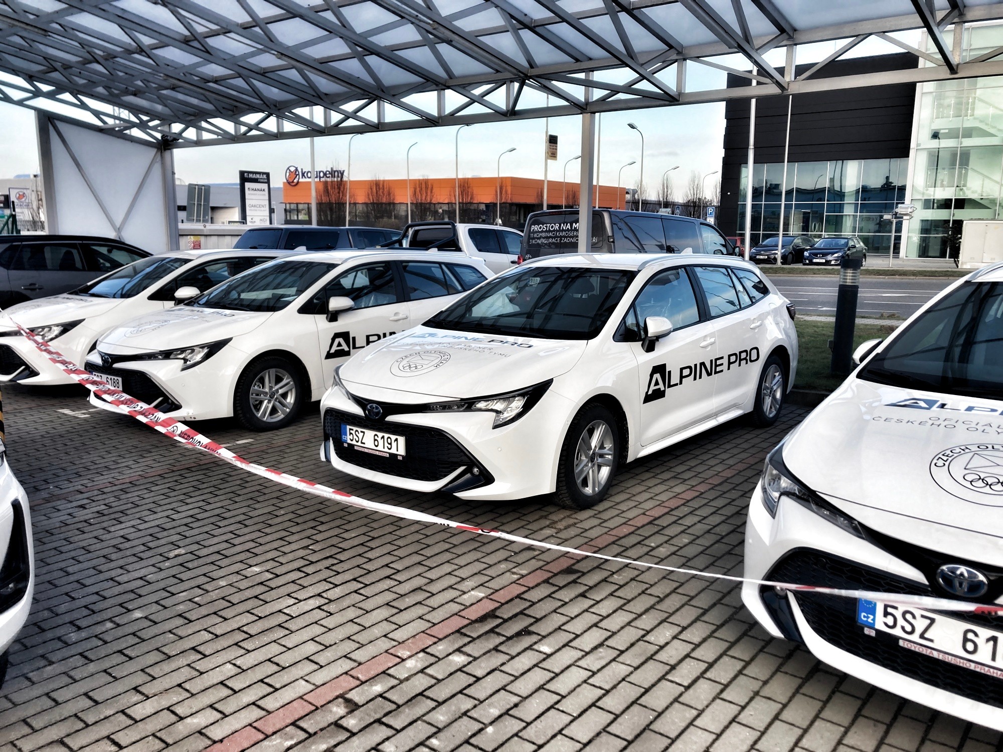 Alpine Pro — flotila Toyota