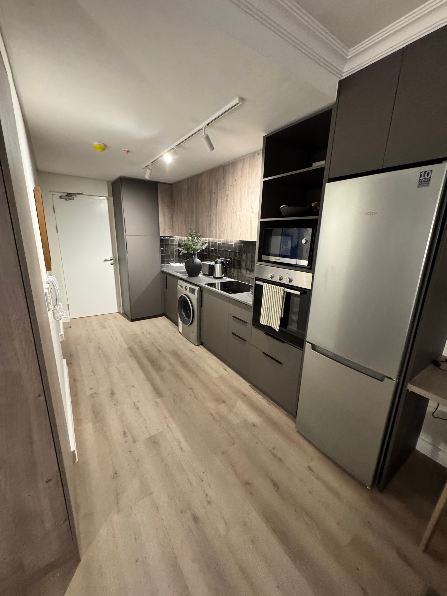 Modern Apartment Kitchen After Clean