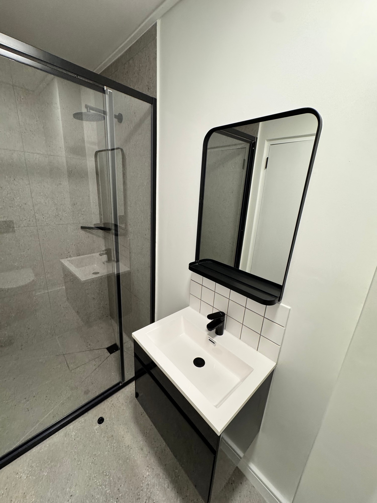 Contemporary Bathroom After Clean
