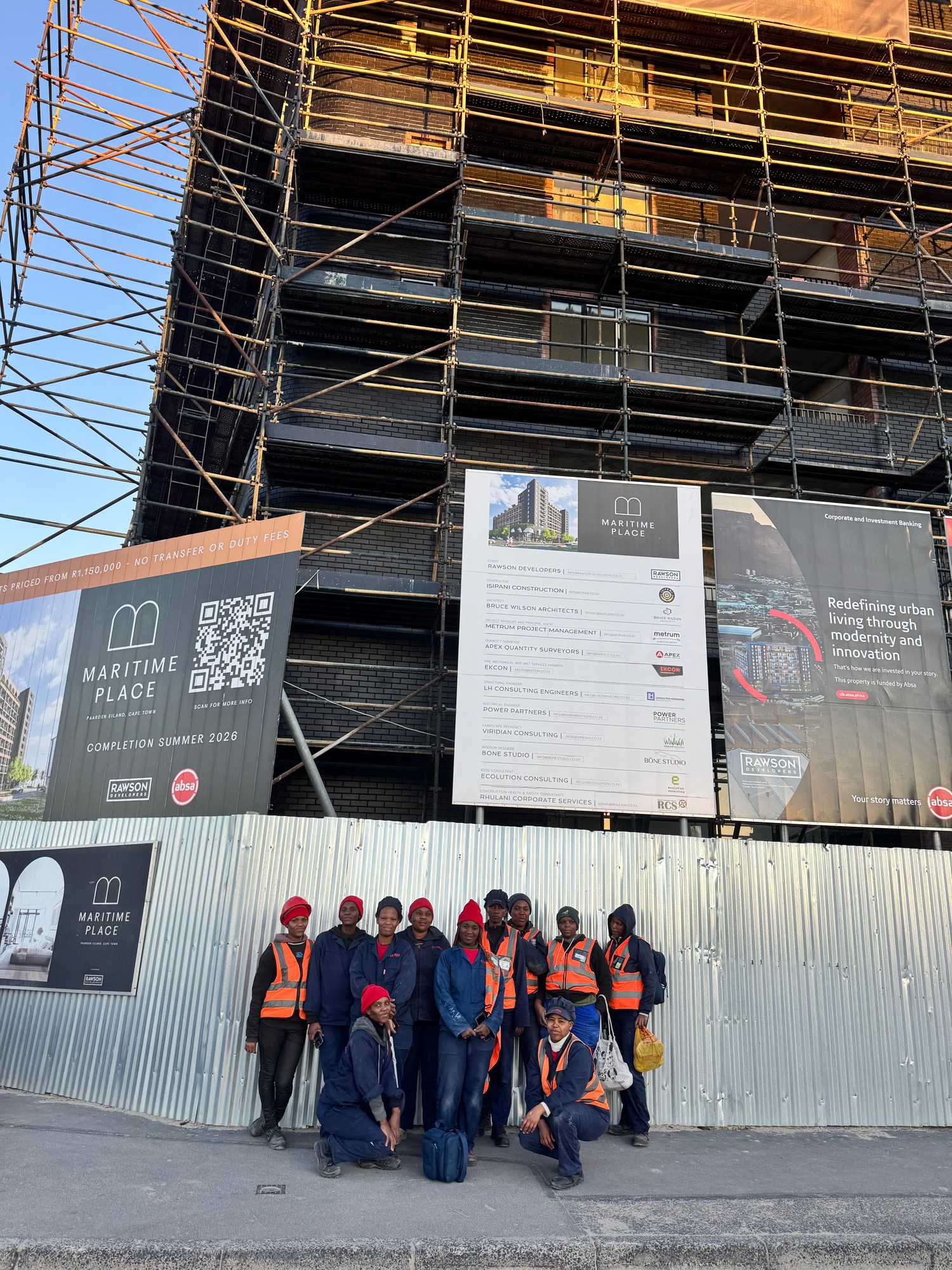 Full Team – Maritime Place Project