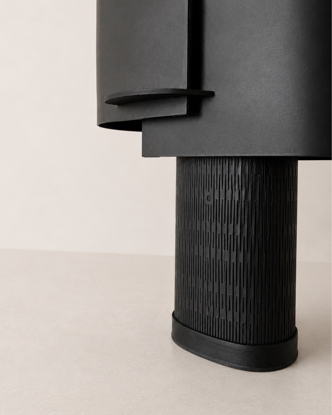 Sculpture Table Lamp detail showing the sculptural form