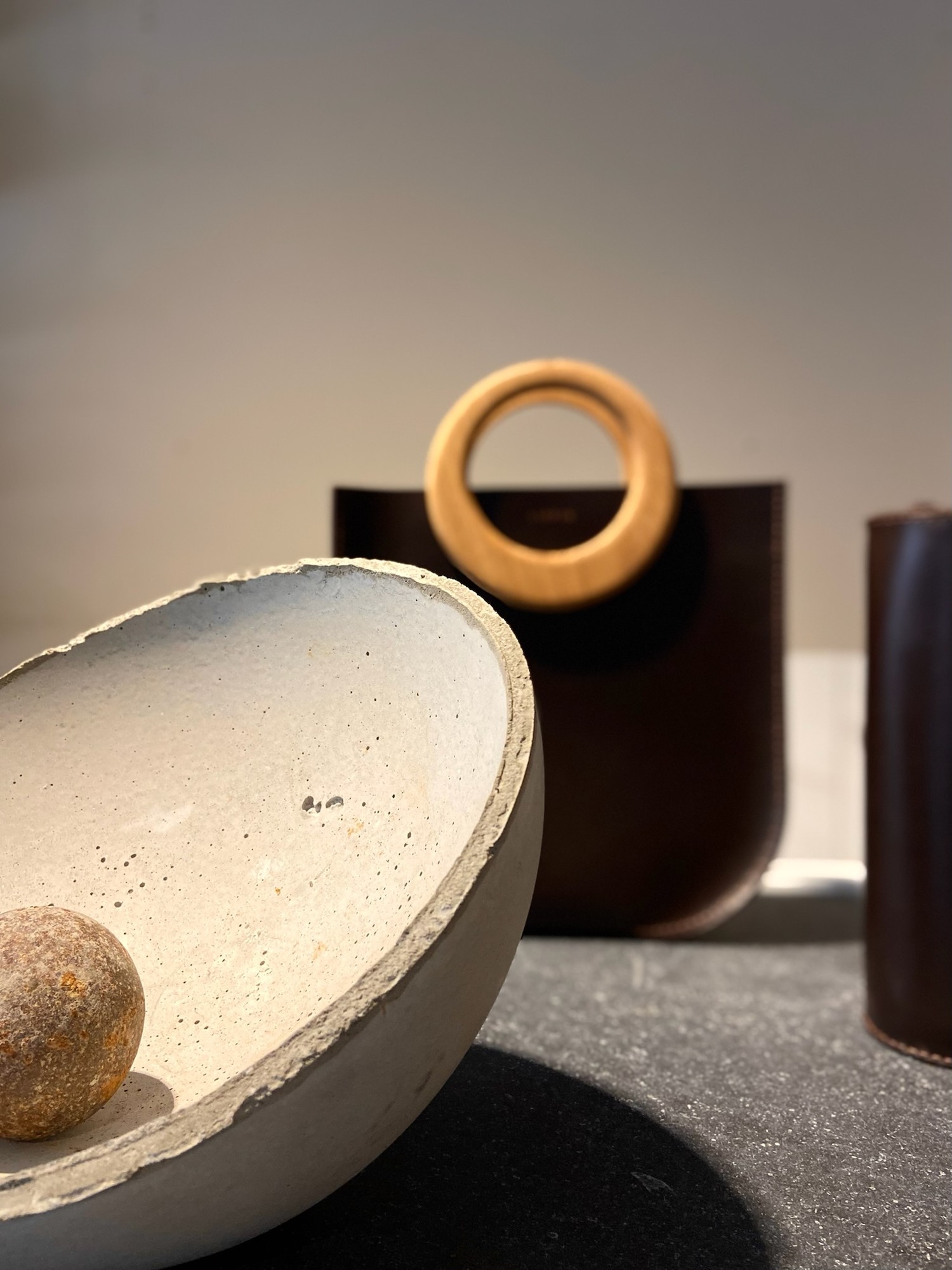 Collectible furniture and art objects in the LINFIN gallery