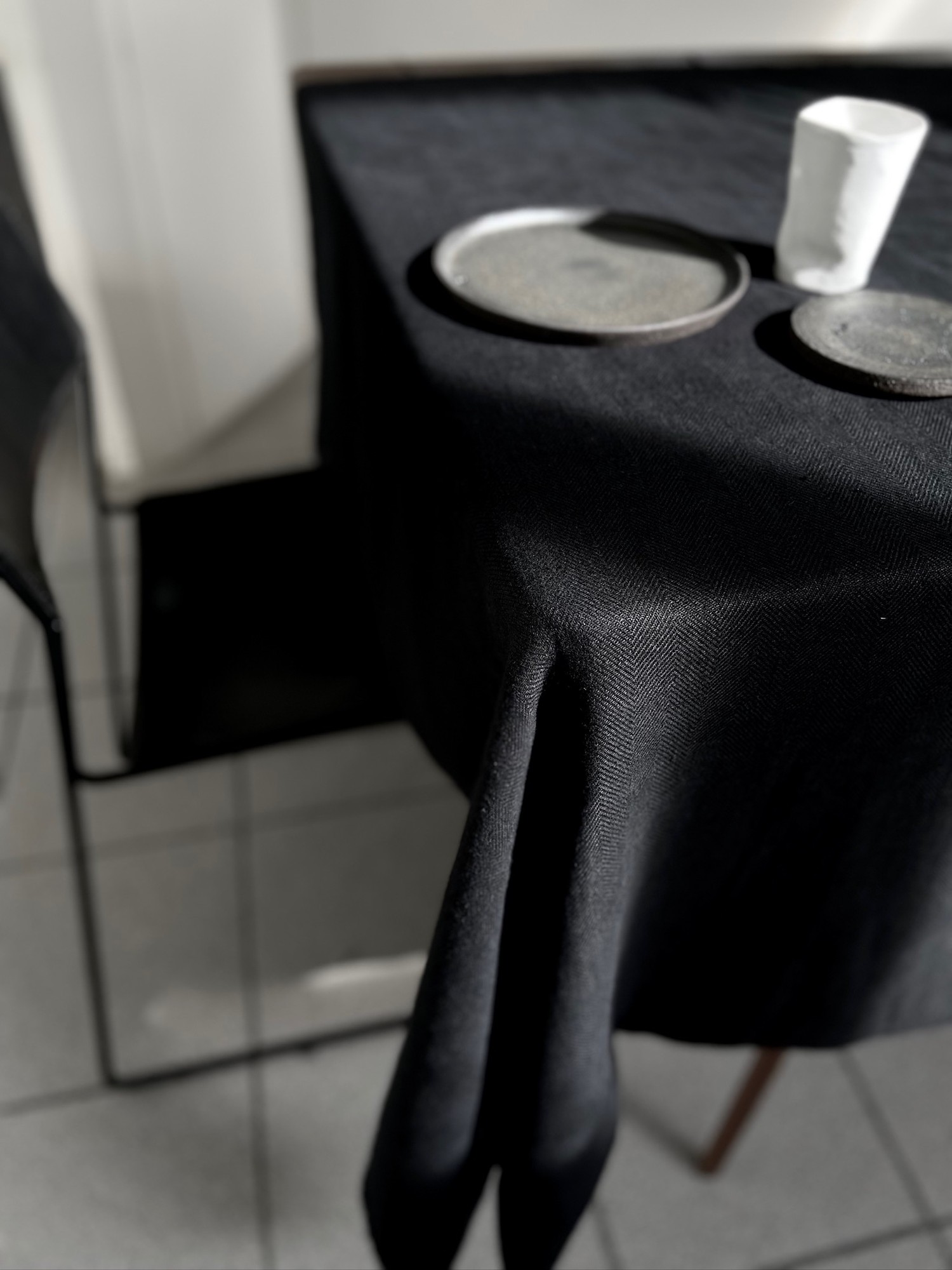 Tablecloth Lin Brut
