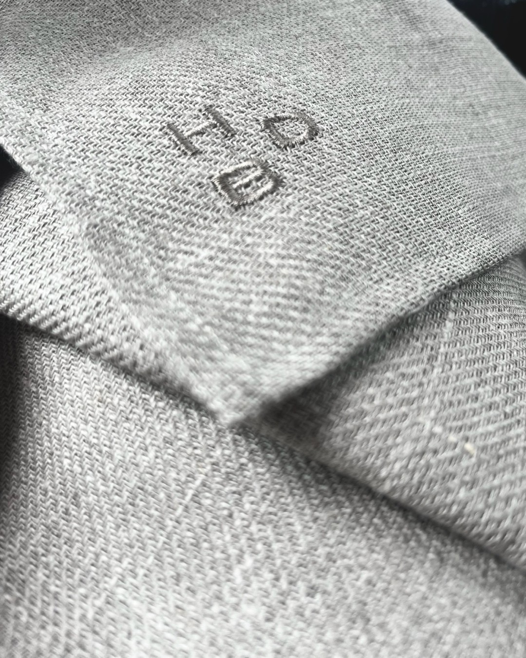 Linen detail at Hoeve de Bies