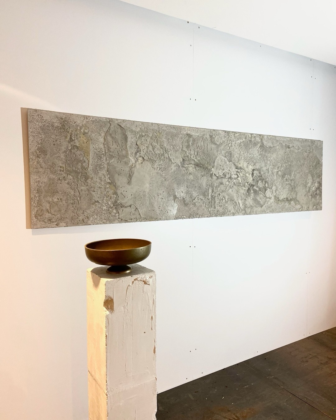 Antarctic Silence layered wall piece