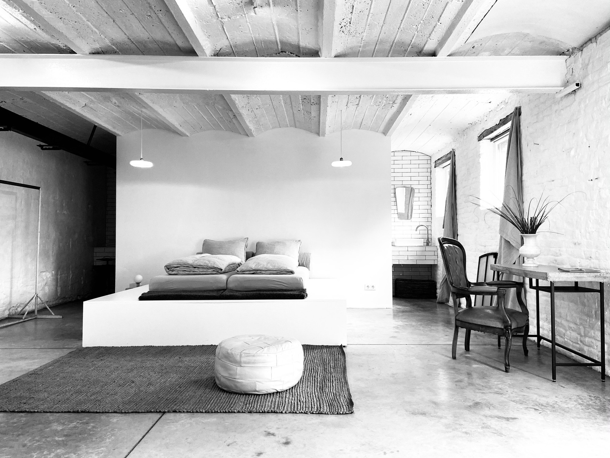 Quiet room in the LINFIN lodging
