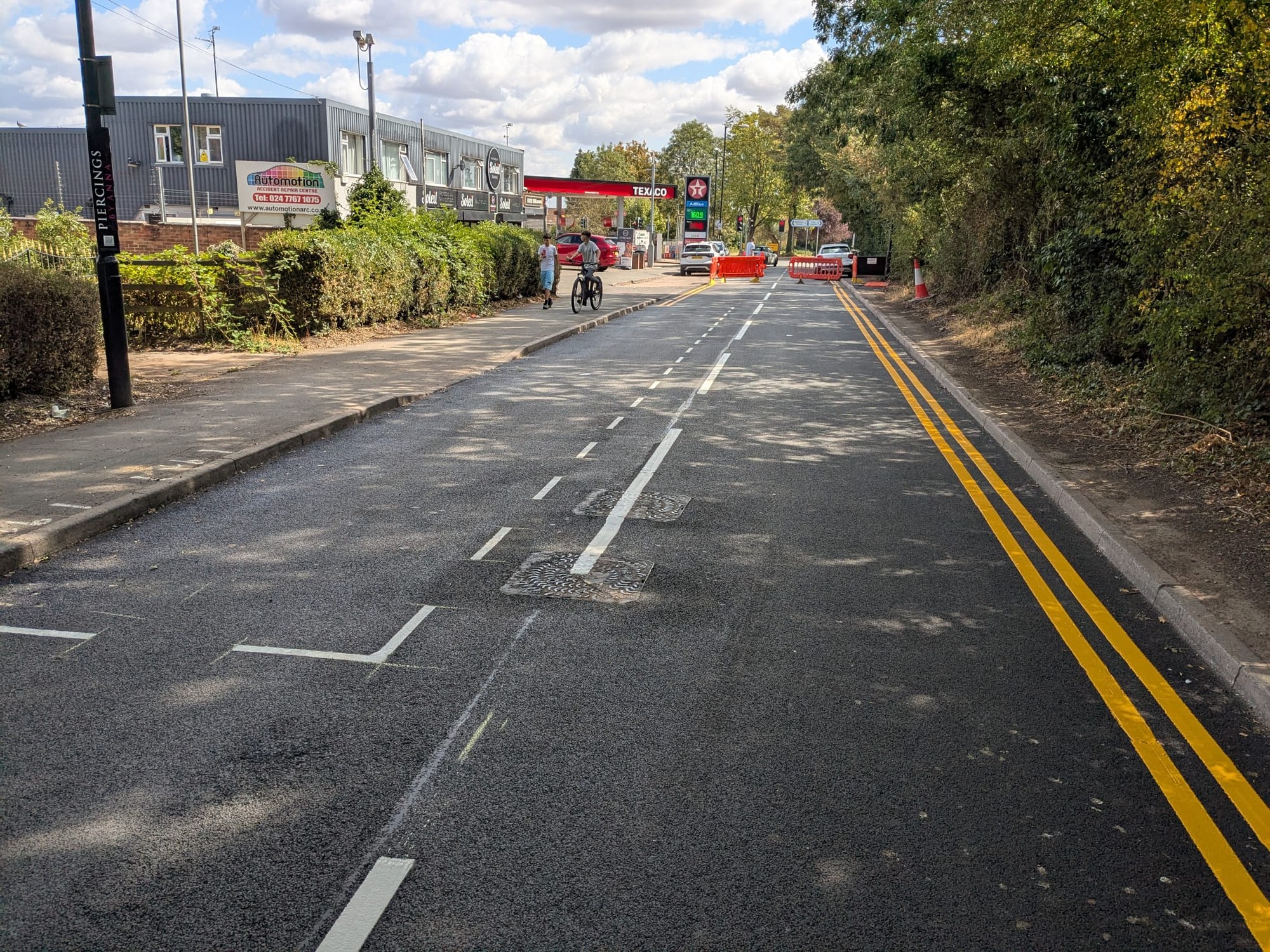 Highway Works, Centre Line, Parking Bays, Double Yellow LIne, Coventry