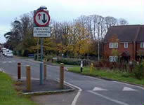 Traffic calming, Worcester