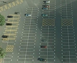 Large car park, West Midlands