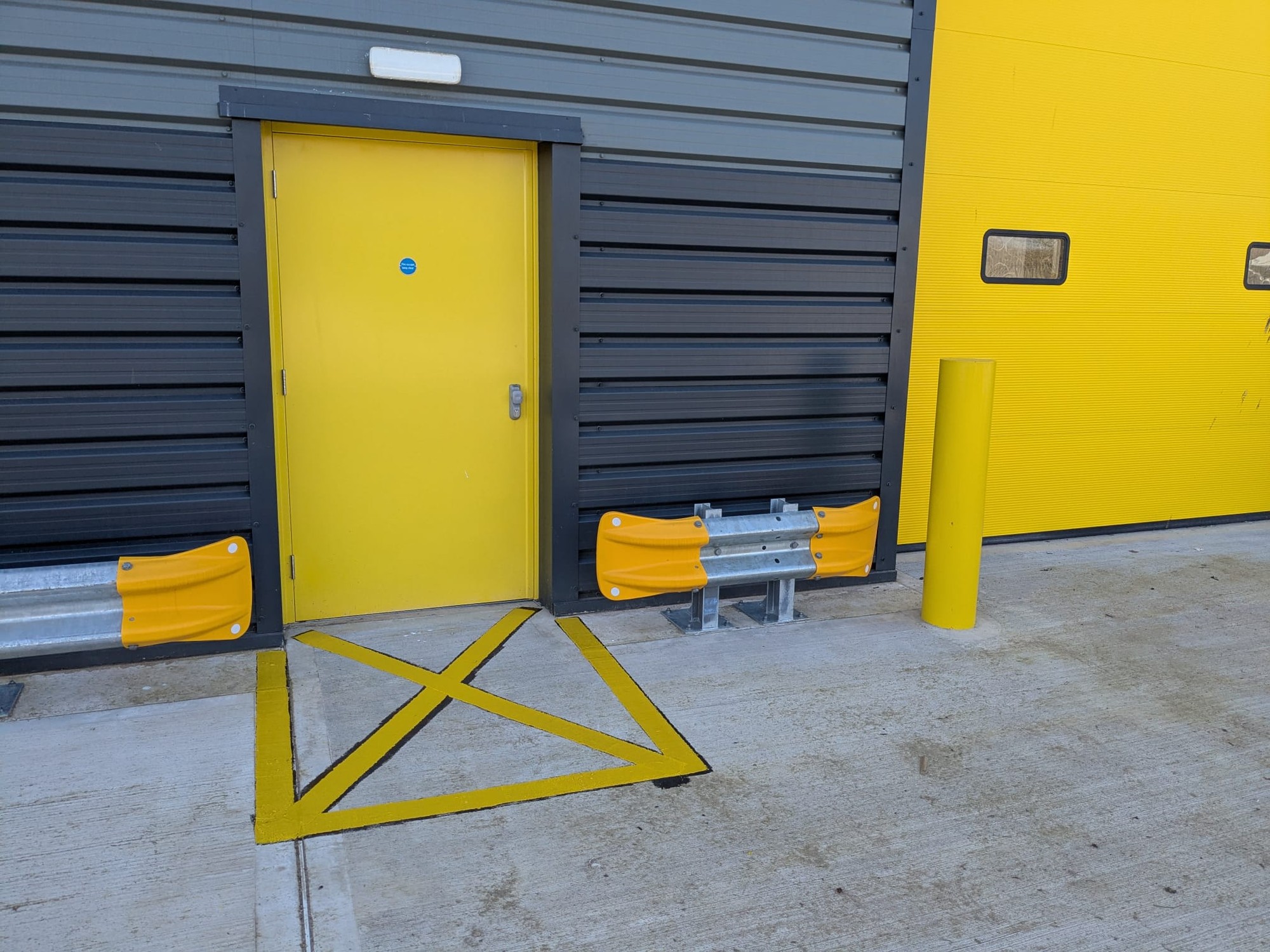 Fire Door Hatching, Secure Compound