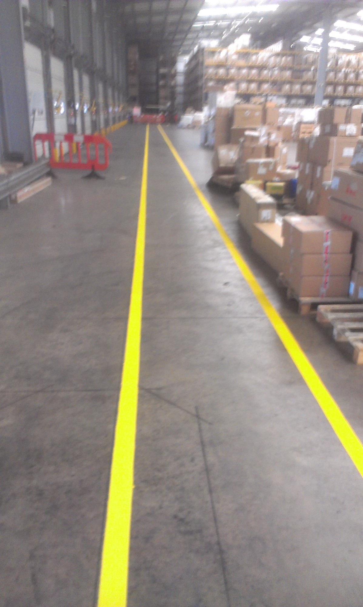 Pedestrian Walkways, Warehouse, Cannock-1