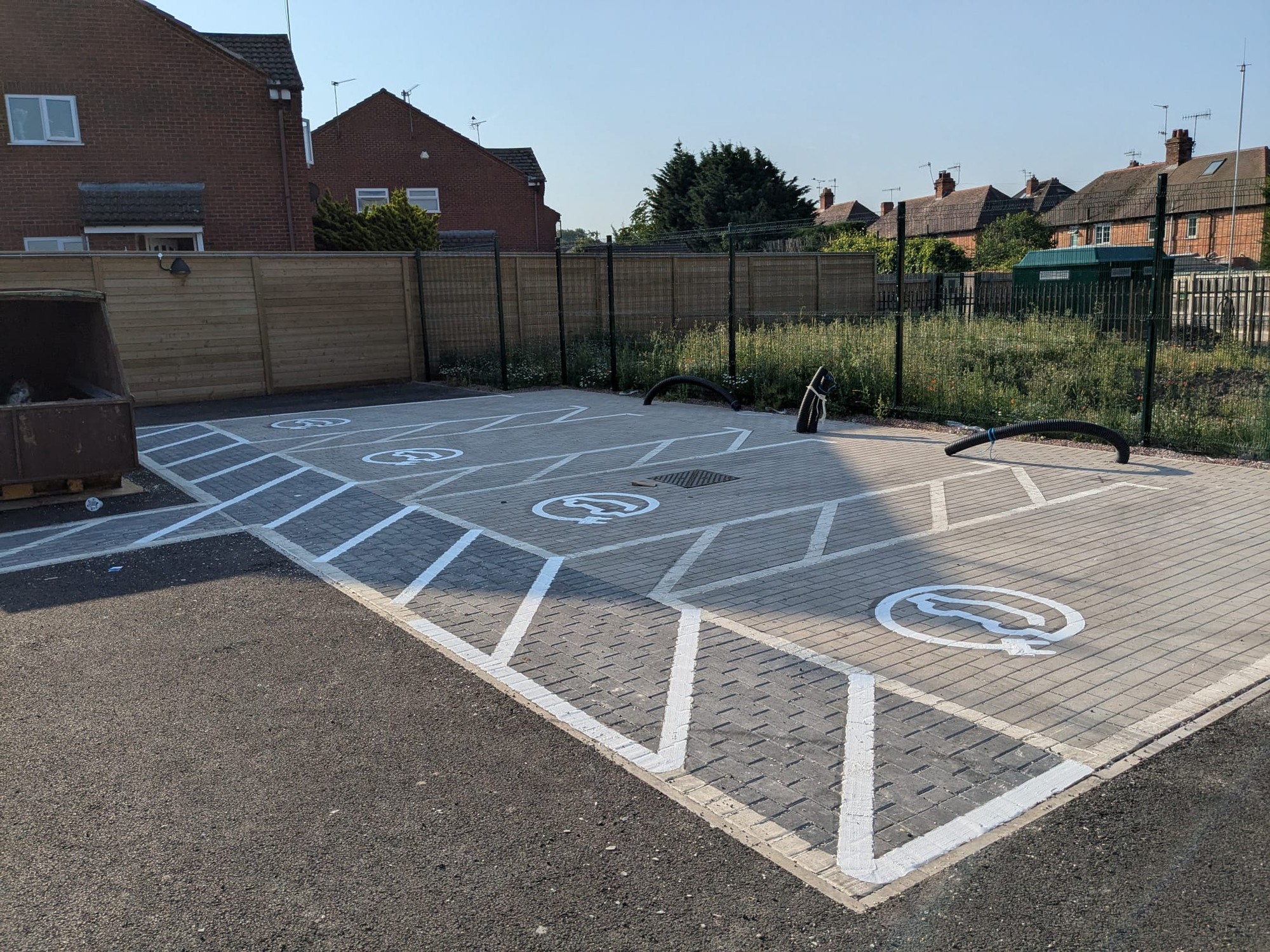 Electric Vehicle Parking, Evesham