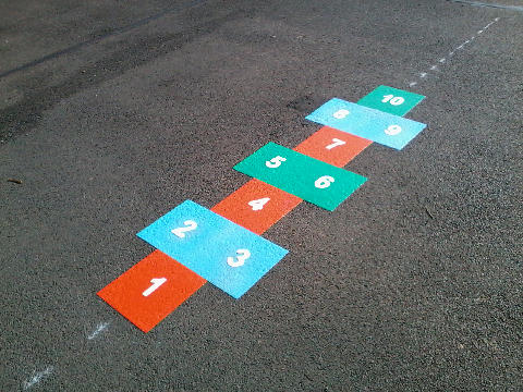 Playground Hopscotch, Evesham