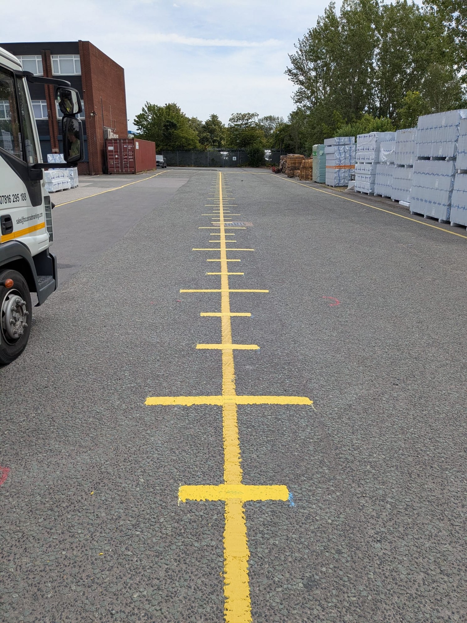 Test Markings, Castle Vale-1