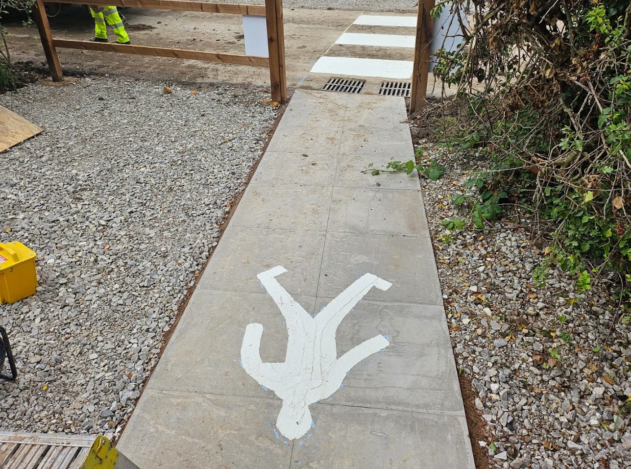 site safe walkways, warwickshire
