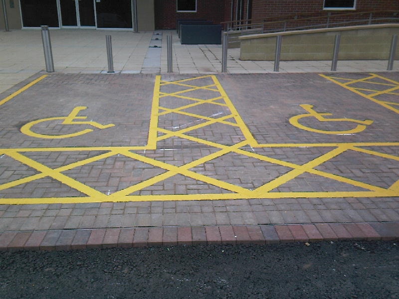 Disable Parking, dudley, West Midlands