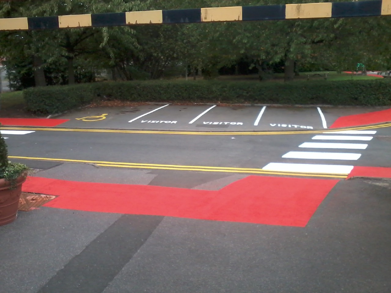 epoxy resin & thermoplastic markings