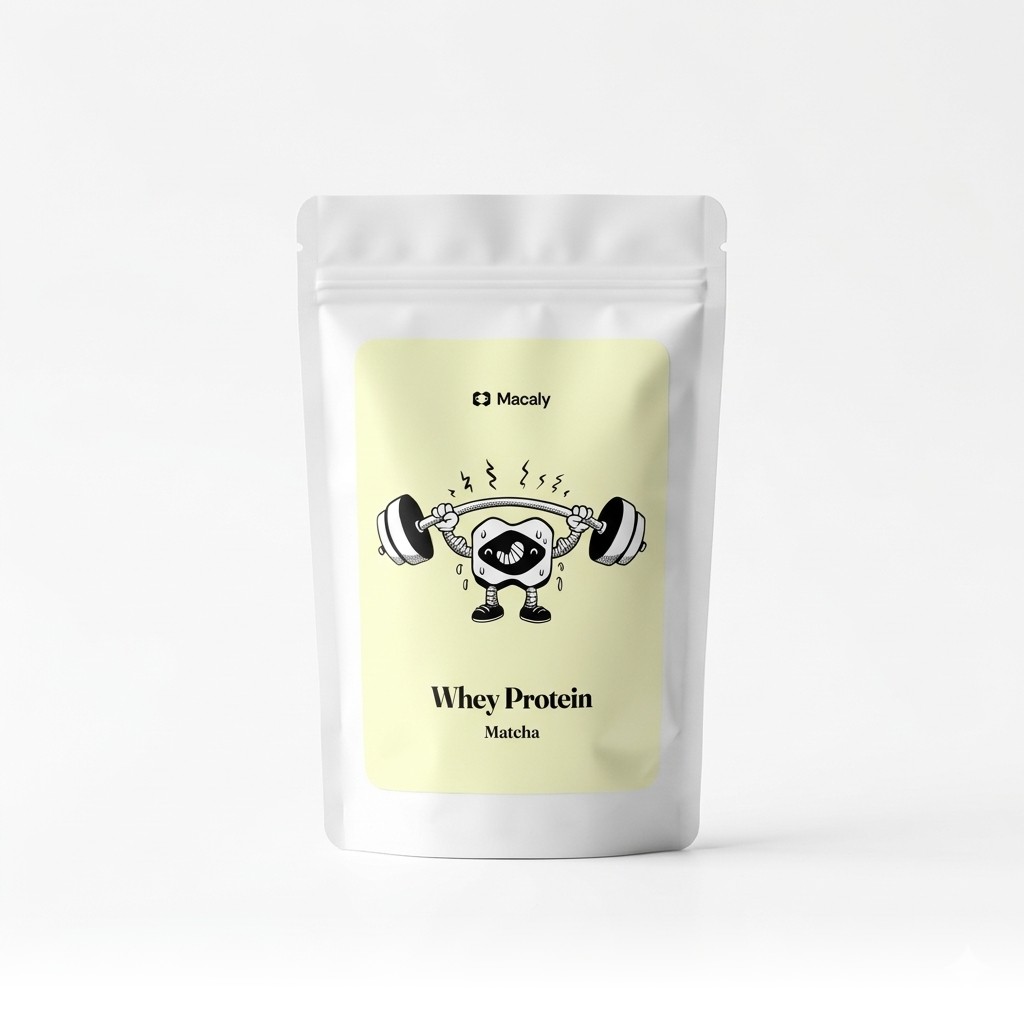 Macaly Whey Protein - Matcha