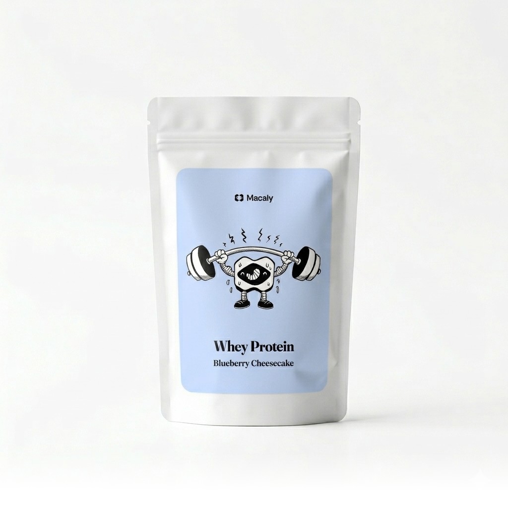 Macaly Whey Protein - Blueberry Cheesecake