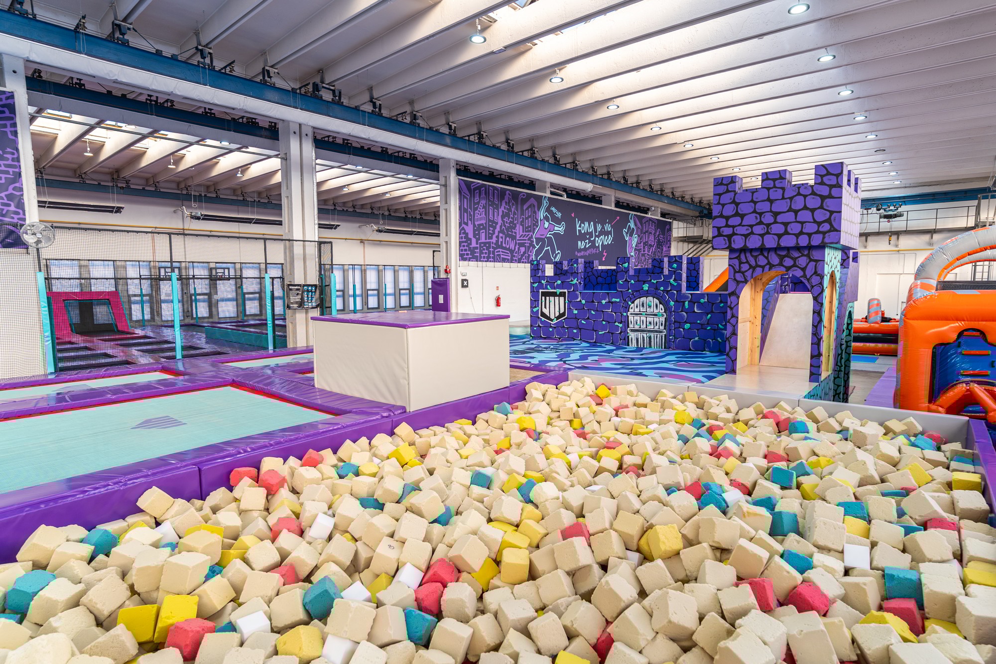 Foam pit – Molitanová jáma – foto 3