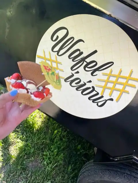 Mini dessertje — feestelijk genieten