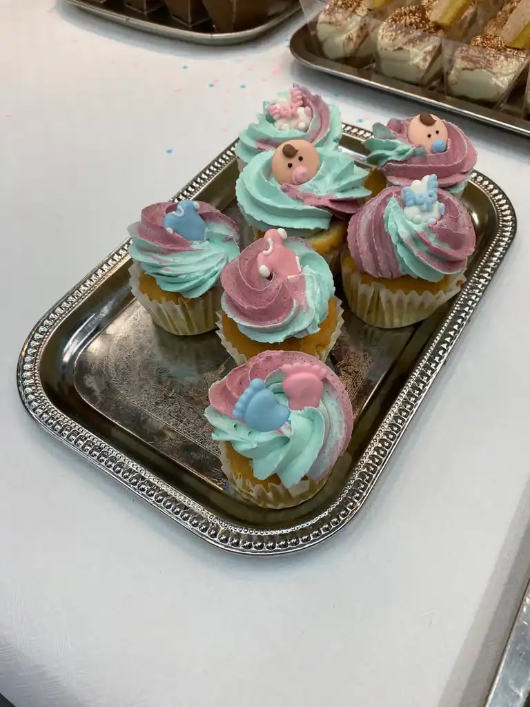 Mini dessertje — kleurrijke presentatie