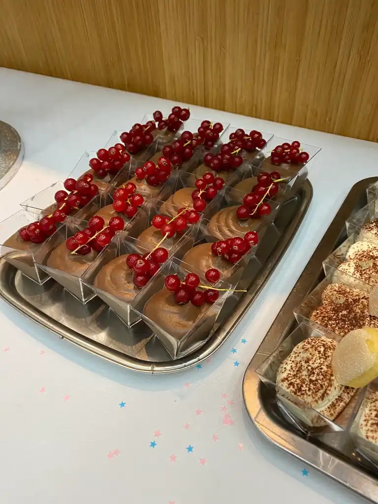 Mini dessertje — feestelijk en smakelijk
