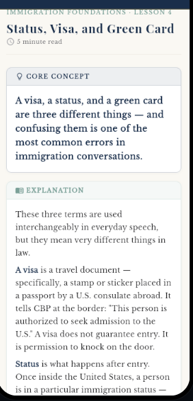 LOGOS App — Reading lesson content
