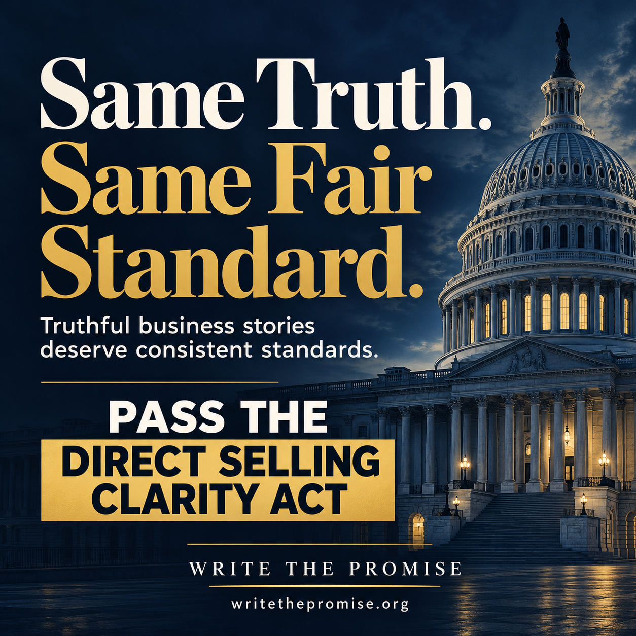 Post 03: Same Truth. Same Fair Standard.