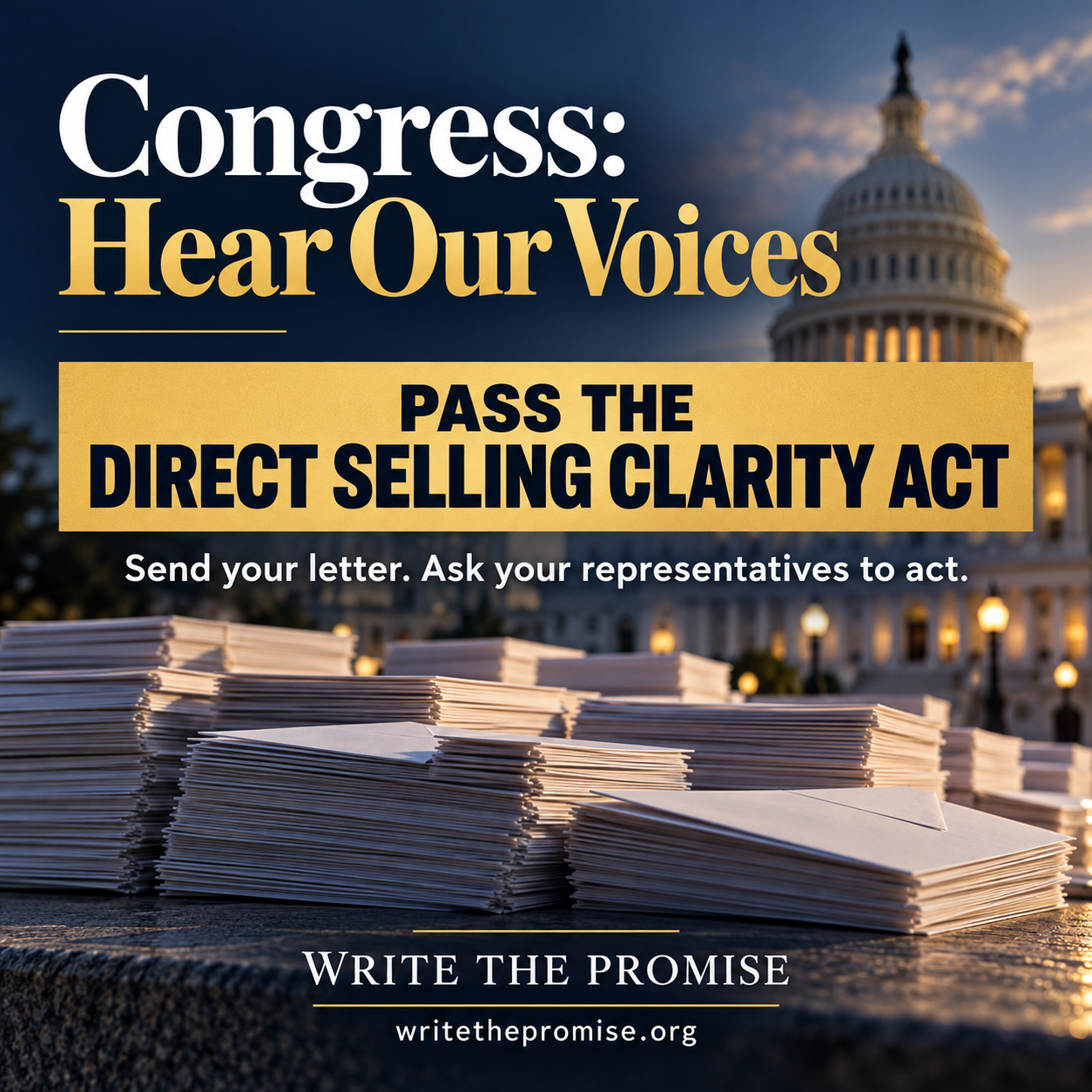 Post 07: Congress: Hear Our Voices