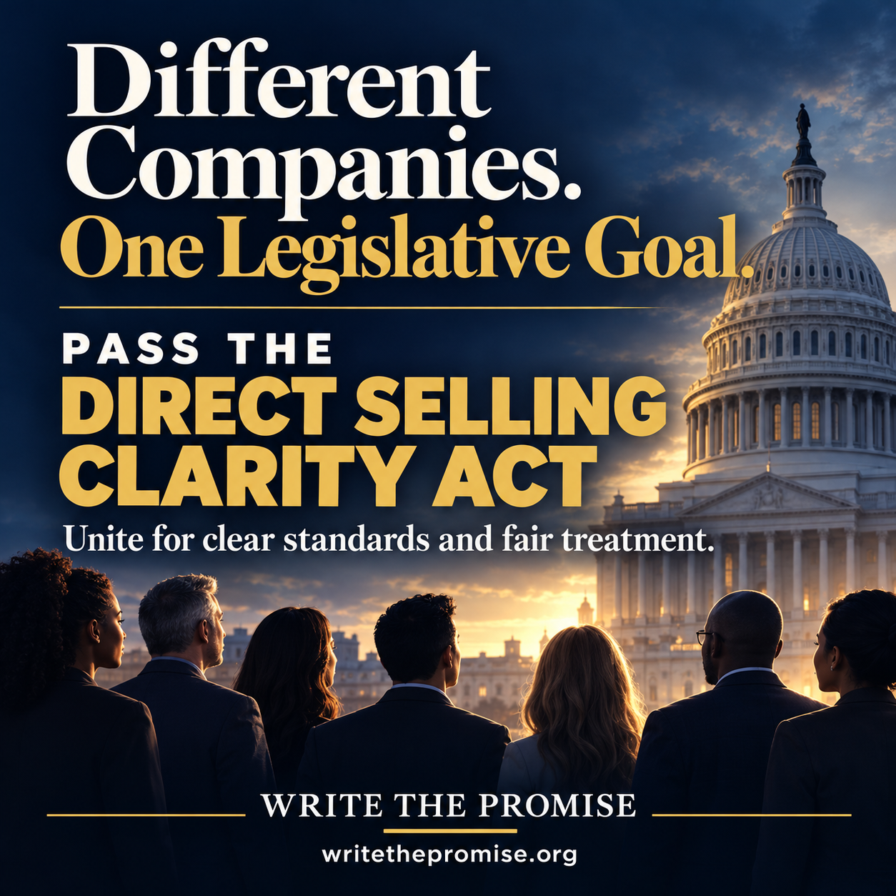 Post 09: Different Companies. One Legislative Goal.