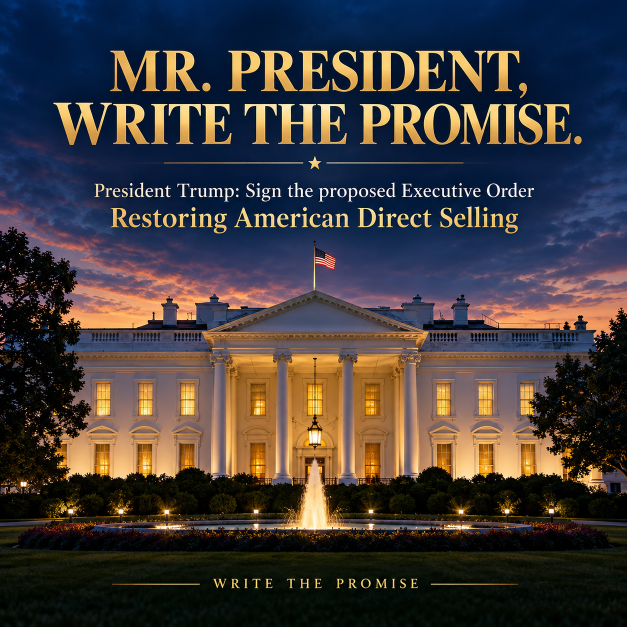 Post 14: Mr. President, Write the Promise