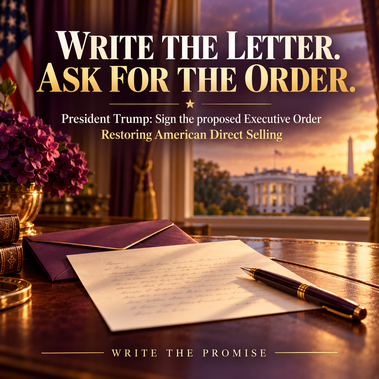 Post 11: Write the Letter. Ask for the Order.