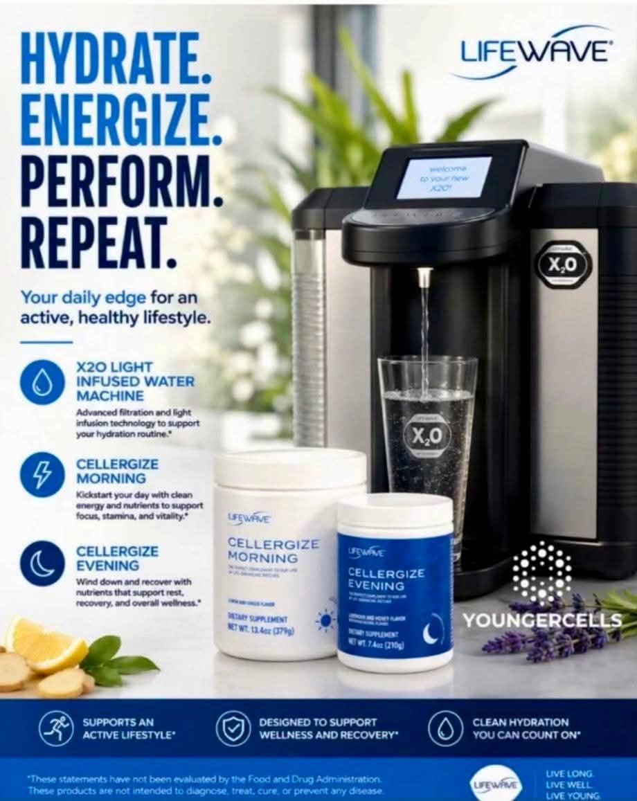 LifeWave X2O Light Infused Water Machine — wellness tools