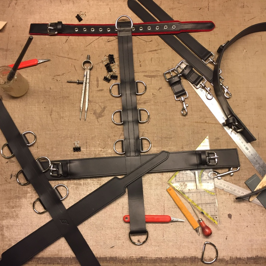 Harness s D-kroužky