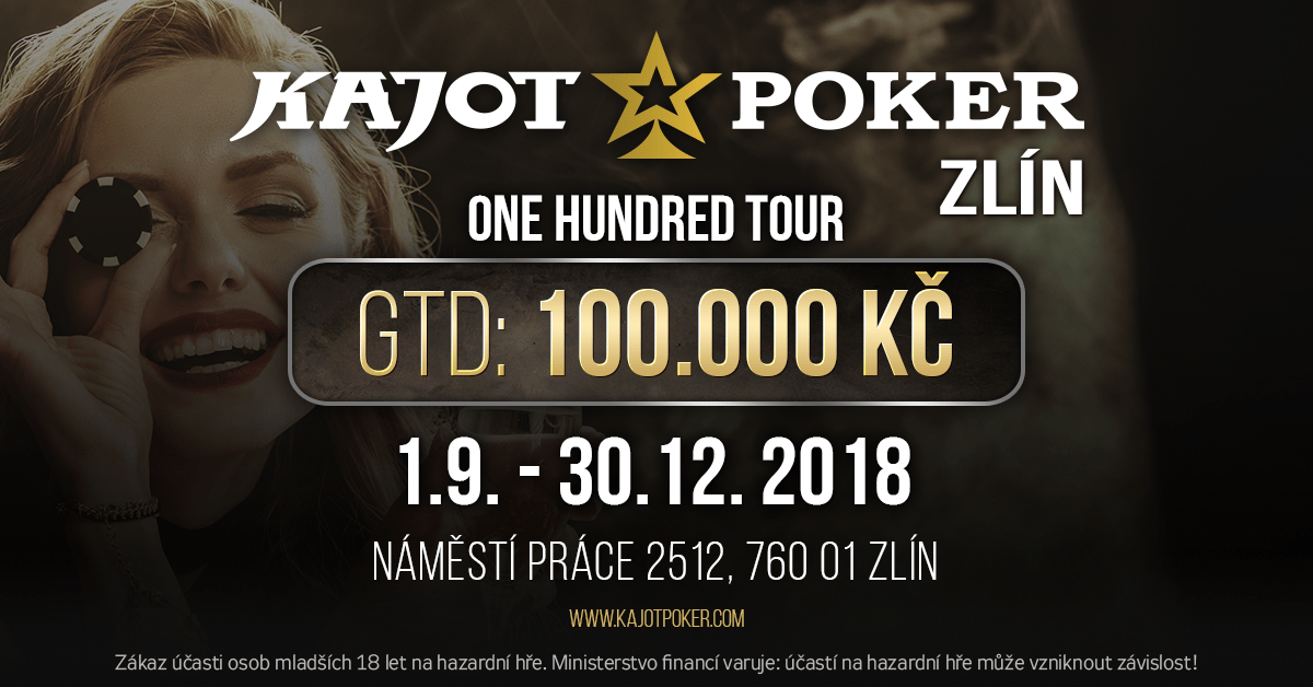 Kajot Poker — One Hundred Tour
