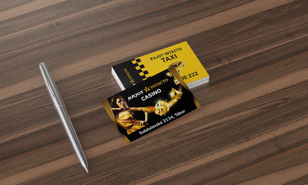 Intacto CZ — Business card